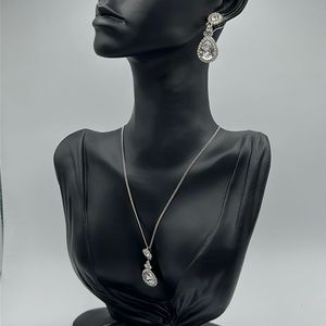 Givenchy amazing set earrings‎ and pendant.